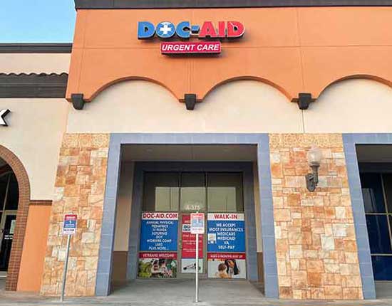 Directions to Doc-Aid Urgent Care in E. Saunders Laredo, TX